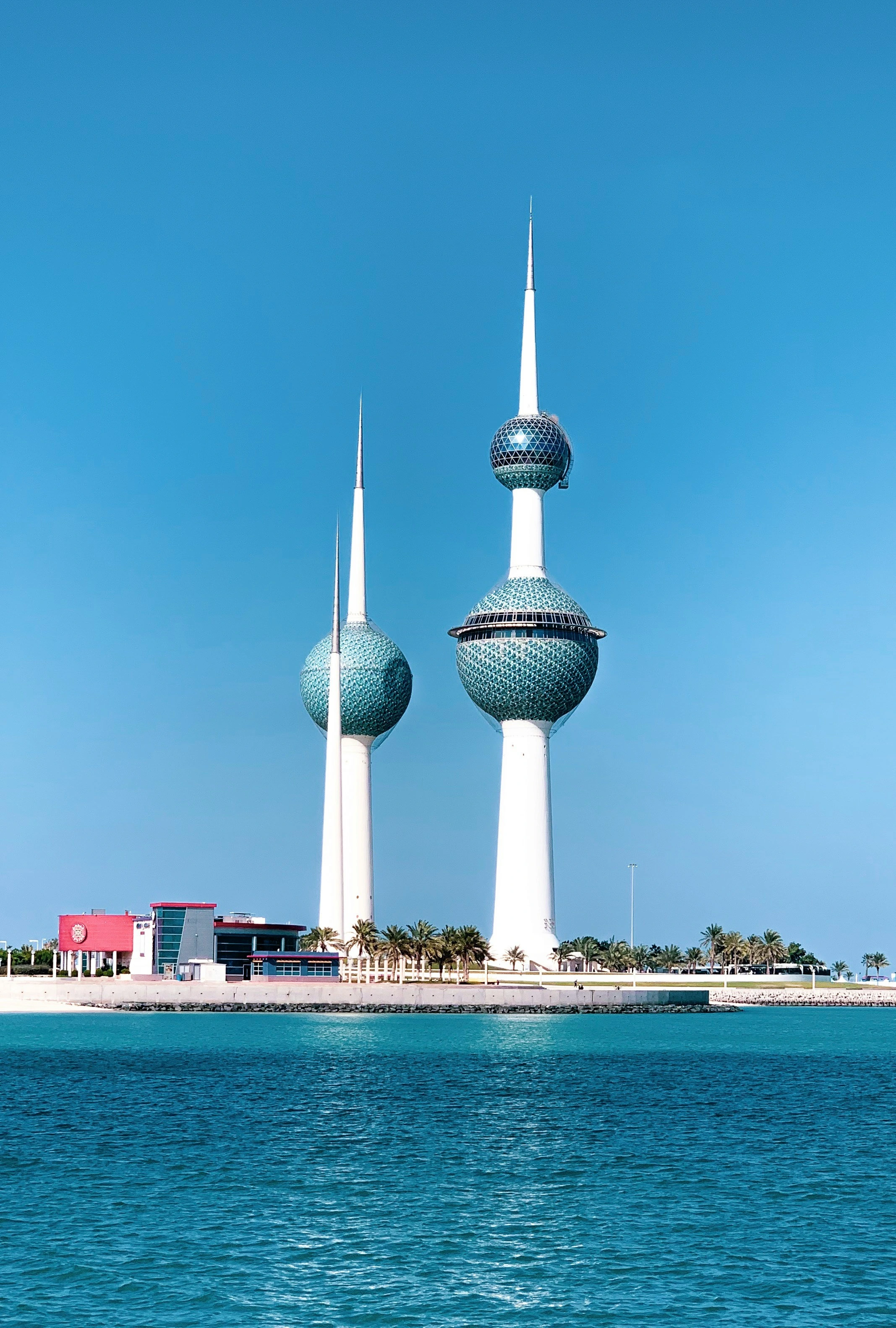 Kuwait Towers landmark skyline representing Gulf region career destinations.